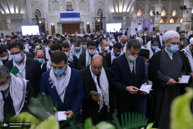 تجدید میثاق بسیجیان شهرداری تهران با آرمان های حضرت امام خمینی(س)