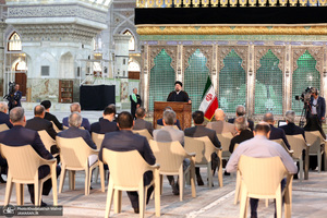 تجدید میثاق رئیس جمهور و اعضای دولت با آرمان های حضرت امام خمینی (س)