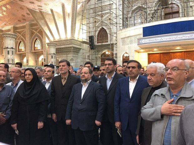 وزیر کار با آرمان‌های امام راحل تجدید میثاق کرد