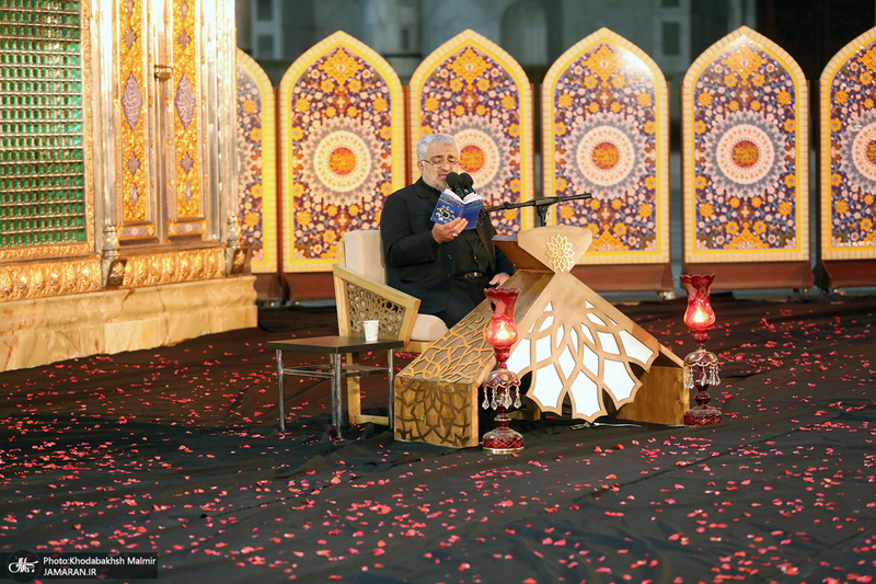 مراسم احیای شب بیست و یکم ماه مبارک رمضان در حرم امام خمینی(س)