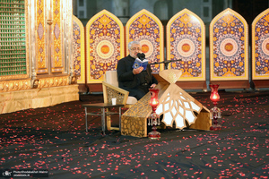 مراسم احیای شب بیست و یکم ماه مبارک رمضان در حرم امام خمینی(س)