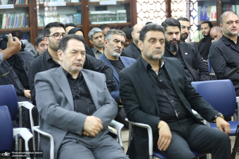 مراسم عزاداری حضرت سجاد(ع) در موسسه تنظیم و نشر آثار امام خمینی