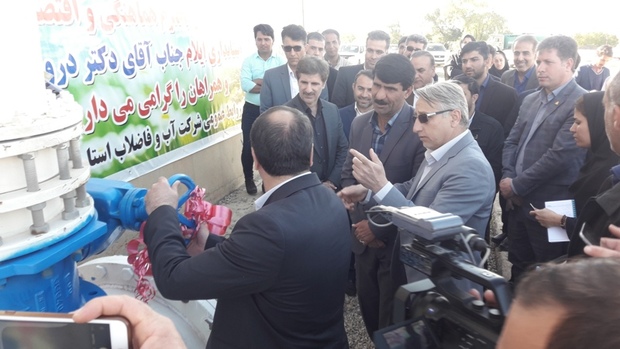 ضریب نفوذ گاز روستاهای دهلران در استانه 80 درصد است