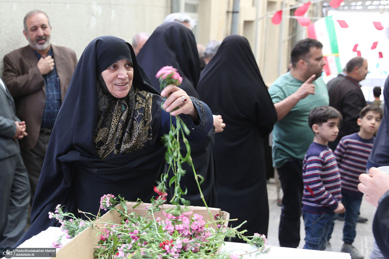 مراسم سی و سومین سالگرد شهدای گردان علی اکبر (ع) در حسینیه جماران‎‎