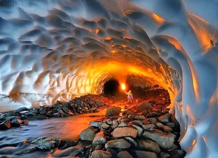 3 فوتی و مصدوم بر اثر ریزش غار یخی چما در کوهرنگ  هشدار به گردشگران