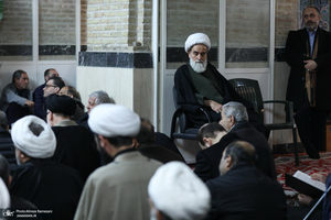 مراسم ختم مرحوم آیت الله حاج شیخ یحیی عابدی زنجانی