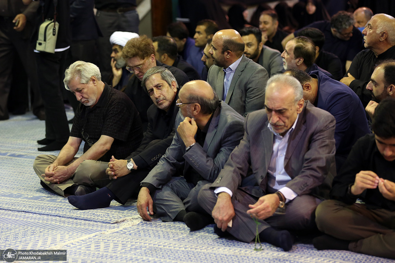 مراسم بزرگداشت آیت الله حسن صانعی (ره) در حسینیه جماران -1