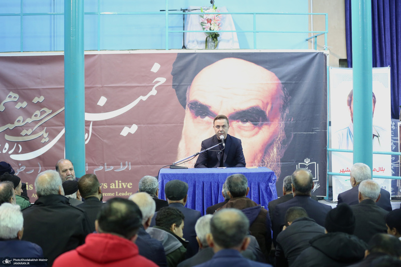 مراسم سی و پنجمین سالگرد گردان علی اکبر (ع) در حسینیه جماران