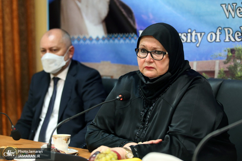 حضور وزير خارجه بوسنى در منزل حضرت امام خمينى(س) قم/ دانشگاه ادیان و مذاهب