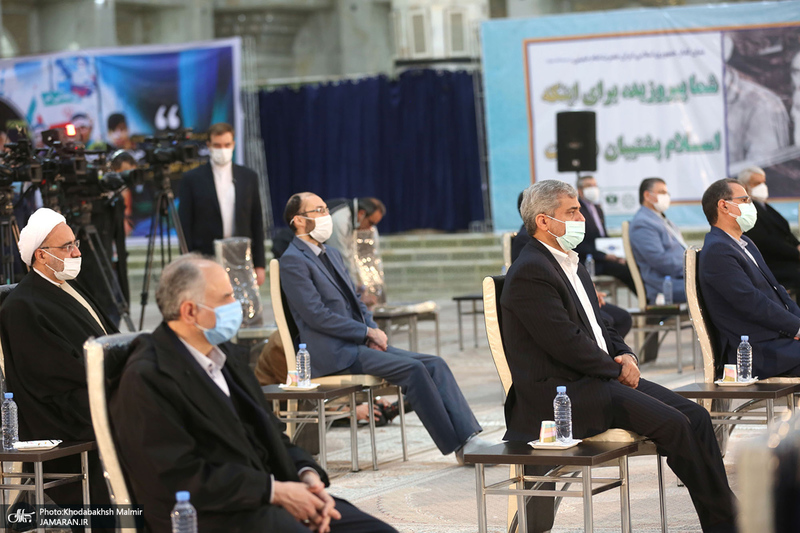 تجدید میثاق رئیس قوه قضاییه و مسئولان قضایی با آرمان‌های امام خمینی(س)