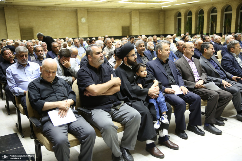 مراسم چهلمین روز در گذجامعیشت مادر مسجد 1