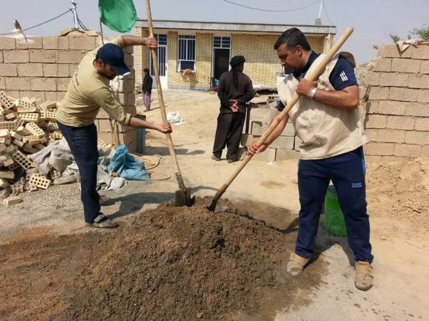 11 اردوی جهادی در روستاهای شوش برگزار شد