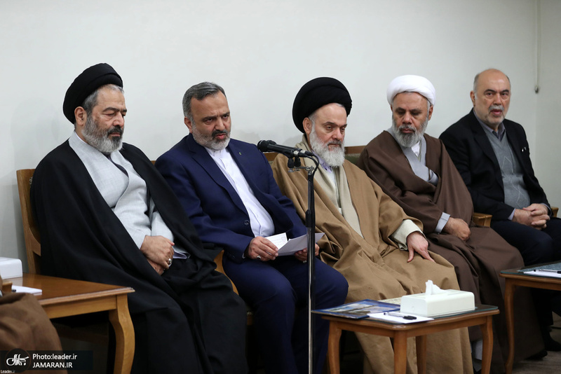 دیدار جمعی از دست‌اندرکاران و کارگزاران حج کشورمان با رهبر معظم انقلاب