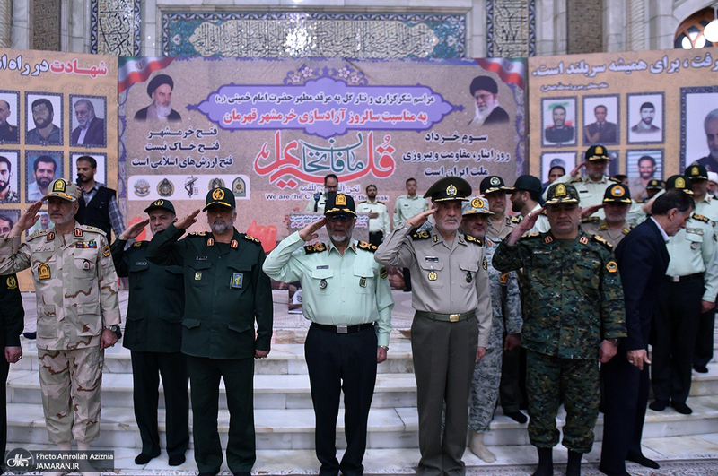 مراسم بزرگداشت حماسه سوم خرداد در حرم امام خمینی (س)