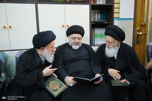 مراسم بزرگداشت برادر آیت الله فقیهی درقم