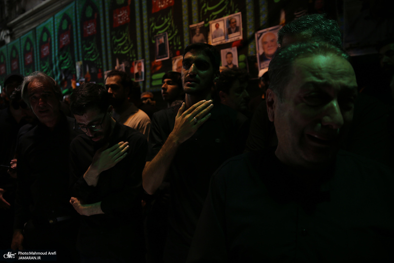 عزاداری ظهر تاسوعا در بازار تهران