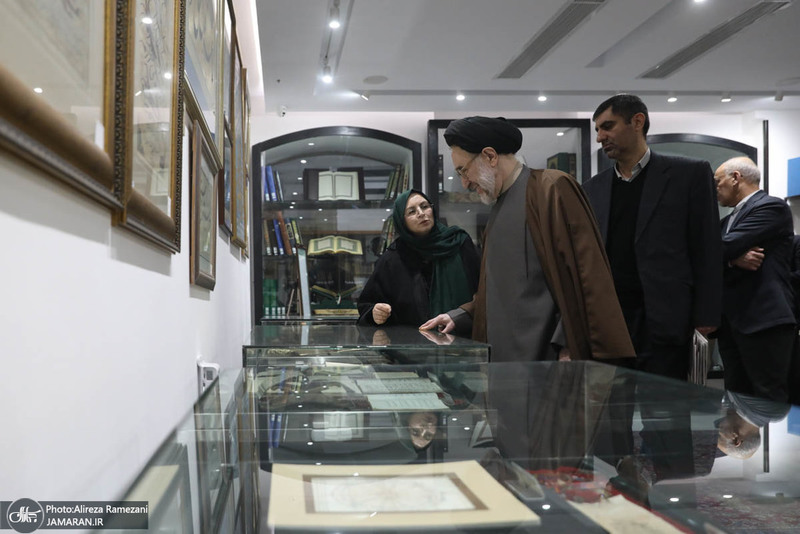 بازدید سید محمد خاتمی از موزه دکتر حسن حبیبی