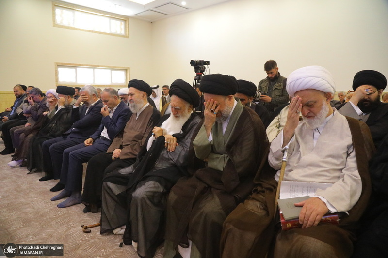 مراسم افتتاح حسینیه آیت الله العظمی بروجردی (ره) در شهر سامرا