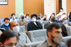 مراسم تودیع و معارفه سرپرست موسسه تنظیم و نشر آثار امام خمینی(س) نمایندگی قم