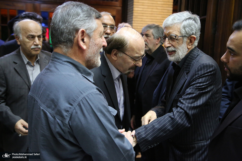 مراسم بزرگداشت مادر غلامعلی حدادعادل - 1