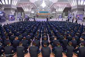 تجدید میثاق دانشجویان و فرماندهان دانشگاه افسری و تربیت پلیس امام حسن مجتبی‎‎ (ع) با آرمان حضرت امام خمینی (س)