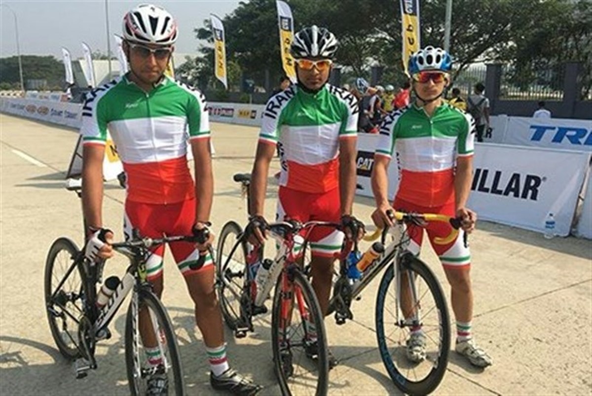 ششمی رکابزنان ایرانی در مسابقات جاده قهرمانی آسیا