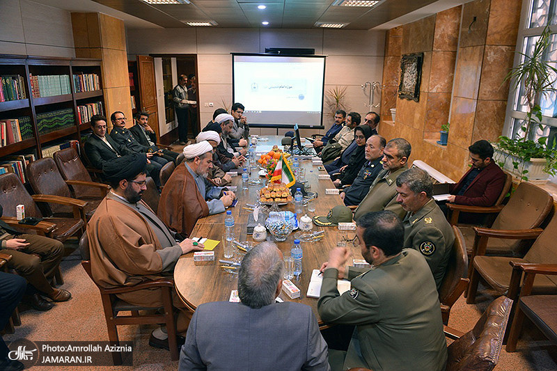 تجدید میثاق مدیران ارشد سازمان حفظ آثار و نشر ارزش‌های دفاع مقدس آجا با آرمان های حضرت امام(س)