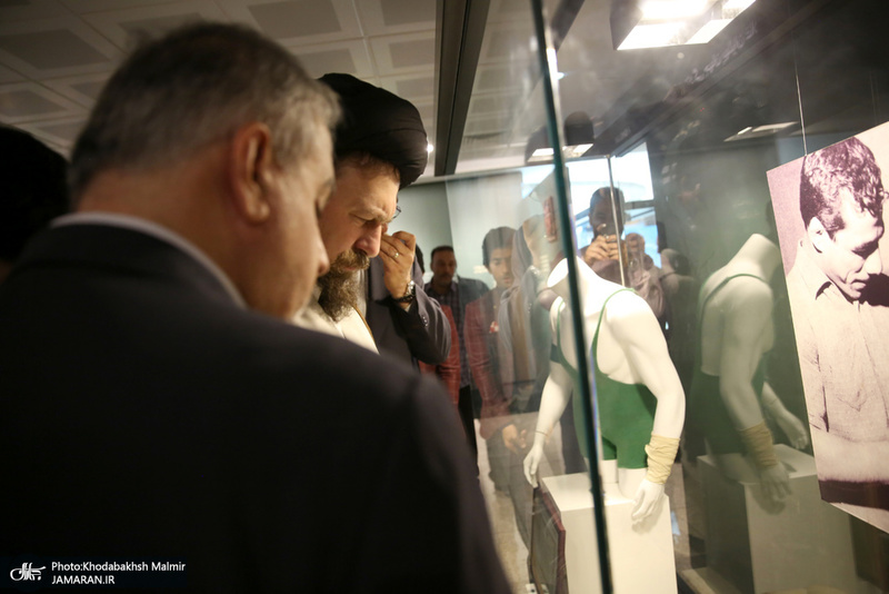 دیدار سید حسن خمینی از موزه ورزش، المپیک و پارالمپیک