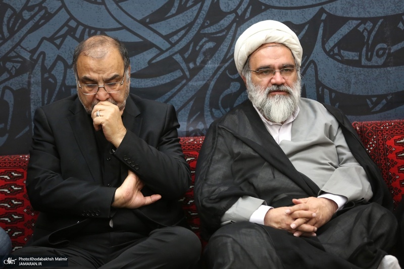 مراسم عزاداری شب تاسوعای حسینی در حرم امام خمینی (س)