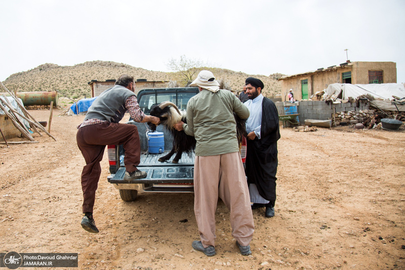 جمع آوری زکات در روستاهای جهرم