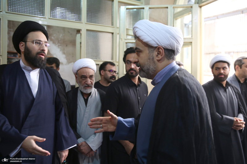 مراسم تشییع و اقامه نماز بر پیکر مرحوم جماعتی