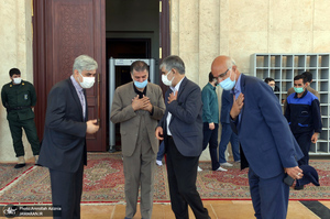 ششمین مرحله رزمایش همدلی و احسان در جوار حرم امام خمینی(س)