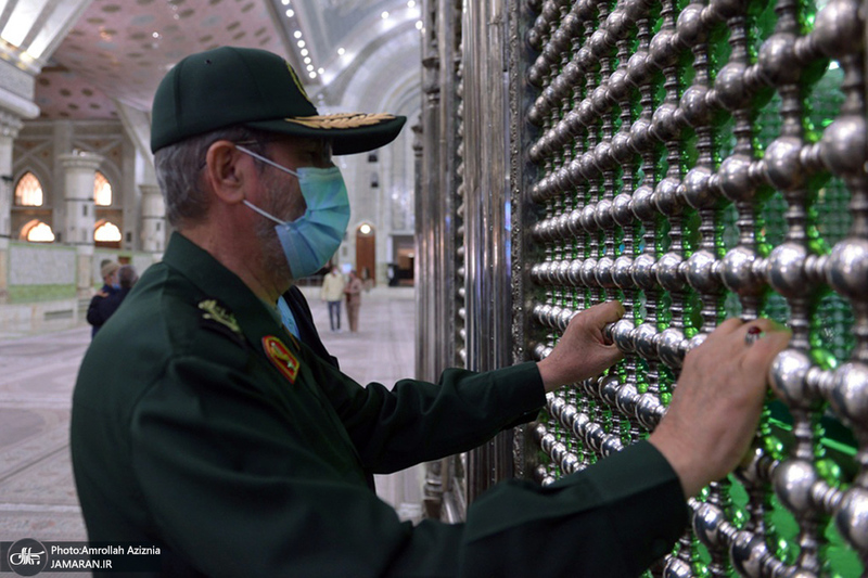 مراسم جشن اعیاد شعبانیه و گرامیداشت روز پاسدار در حرم مطهر امام خمینی (س)