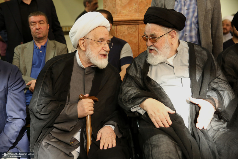 مراسم بزرگداشت محمد علی جماعتی در حسینیه شماره 2 جماران - 1