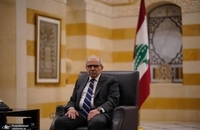 دیدار علی لاریجانی با نواف سلام (5)