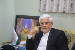 دومین روز سفر محمدرضا عارف به قم