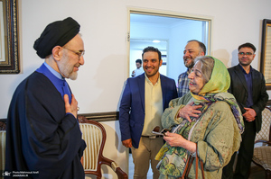 دید و بازدید نوروزی سید محمد خاتمی -3