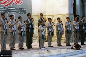 مراسم چهلم شهید سیدحسن نصرالله و سرلشکر نیلفروشان در حرم امام خمینی (س)