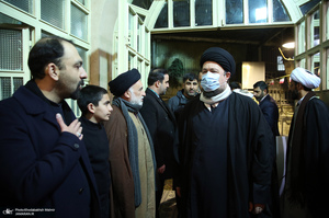 مراسم بزرگداشت آیت الله موسوی بجنوردی (ره) در حسینیه جماران - 2