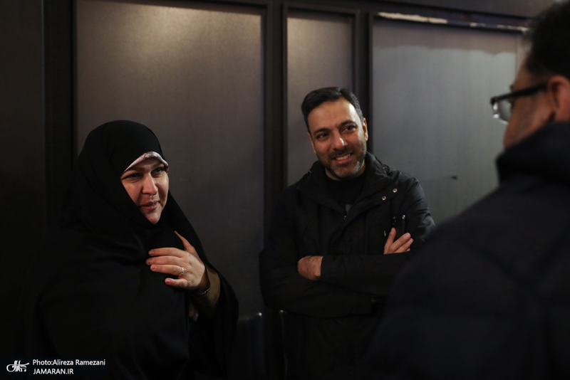 مراسم اكران فيلم مستند داستاني " آتش و گلستان"