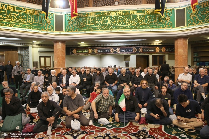 مراسم بزرگداشت رهبر شهید انقلاب در حسینیه ۲ جماران