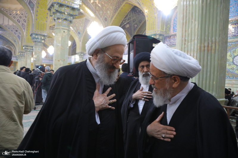 مراسم سومین سالگرد ارتحال آیت الله العظمی صافی گلپایگانی (ره)