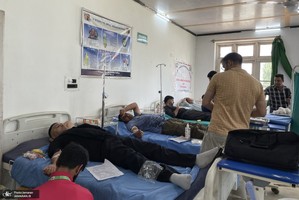 نذر خون به مناسبت تاسوعای حسینی در کشمیر هند