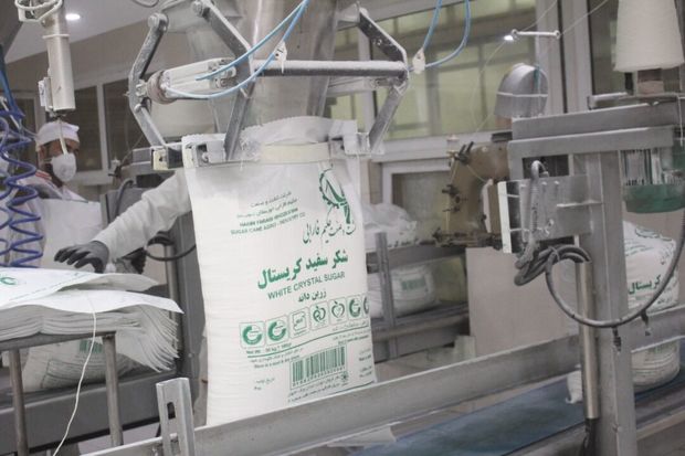 ۷۶هزارتن شکر در شرکت توسعه نیشکر و صنایع جانبی خوزستان تولید شد