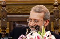 نشست خبری علی لاریجانی رییس مجلس
