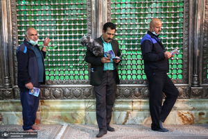 مراسم احیای شب بیست و سوم ماه رمضان در حرم مطهر امام خمینی (س)