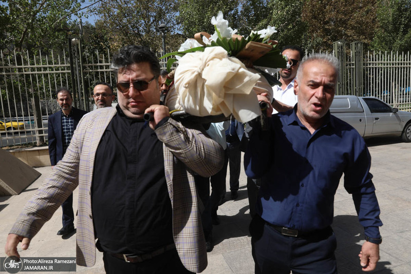 مراسم تشییع سیروس پرهام