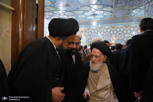 مراسم بزرگداشت آیت الله سیدجعفر خوانساری(ره) با حضور سید حسن خمینی