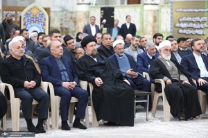 مراسم تجدیدمیثاق وزیر و معاونان وزارت امور خارجه با آرمان‌های امام خمینی