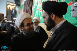 مراسم بزرگداشت سید رحیم میریان در بیت حضرت امام در قم